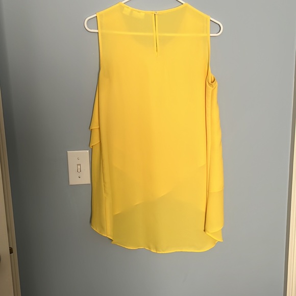 Cato yellow tank, size small - Picture 3 of 3
